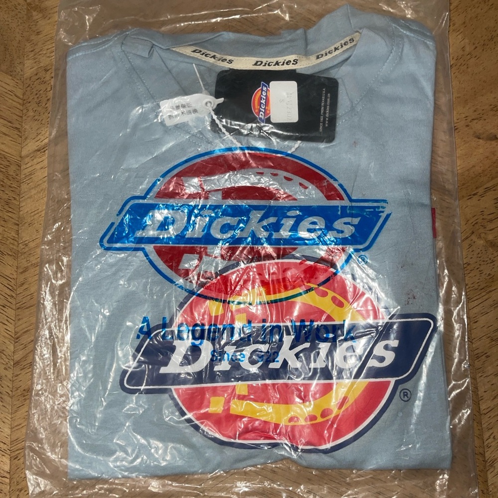 Dickies light Blue Logo T-Shirt